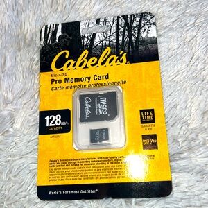 CABELA’S PRO MEMORY CARD 128gb MICRO-SD